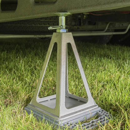 Caravanhoeksteunenset tot 3600 kg aluminium 4 stuks BlackCharge