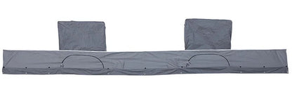 Tochtstrook met opbergvakken 580 cm polyester grijs BlackCharge
