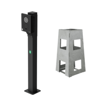 Zaptec Go Montagepaal – Met Fundering & Montageplaat