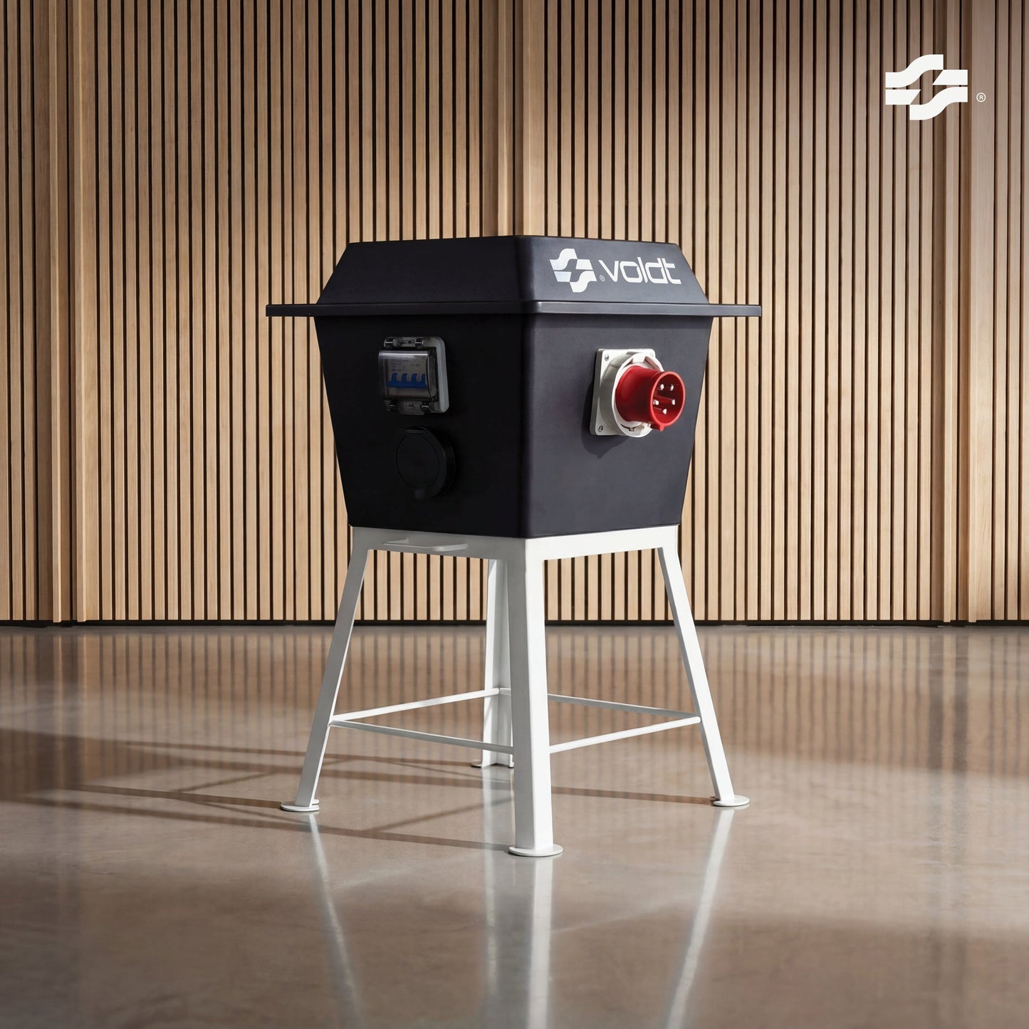 Voldt® Sitecharge - Dubbele Mobiele AC-Lader (Type 2)